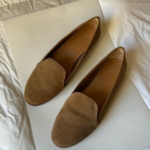 UGG Flats, tan suede, size 8.5